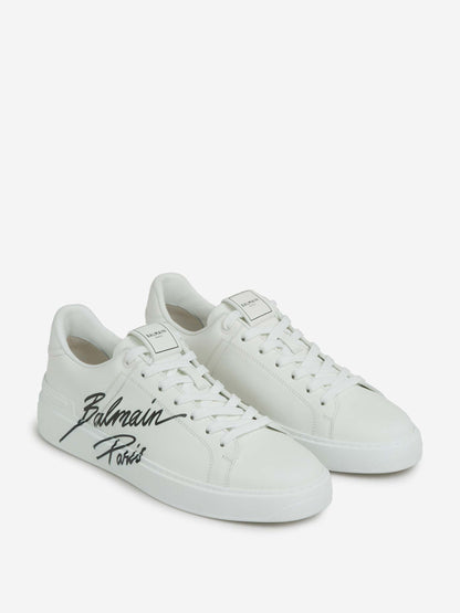 Balmain Hombre Barcelona Sneakers B-Court Piel color Blanco sku 616-003089 02 - Foto 3