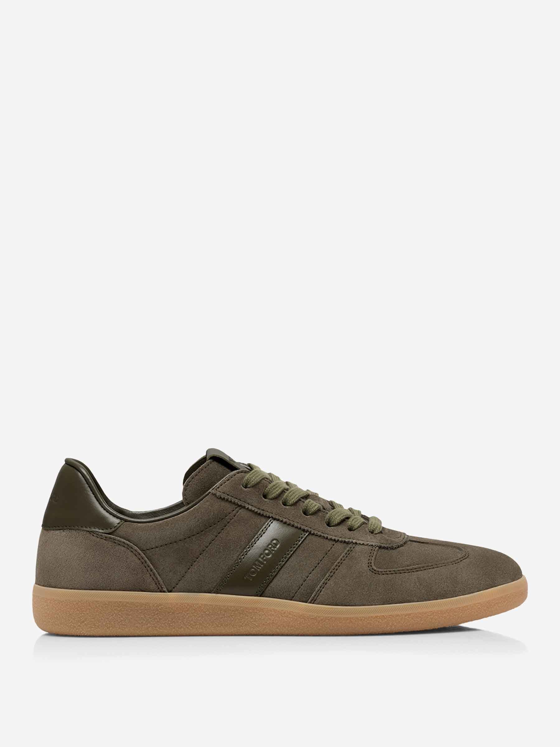 Outlet online Tom Ford Hombre Sneakers Archer Ante color Verde Militar sku 616-003167 01 - Foto 1