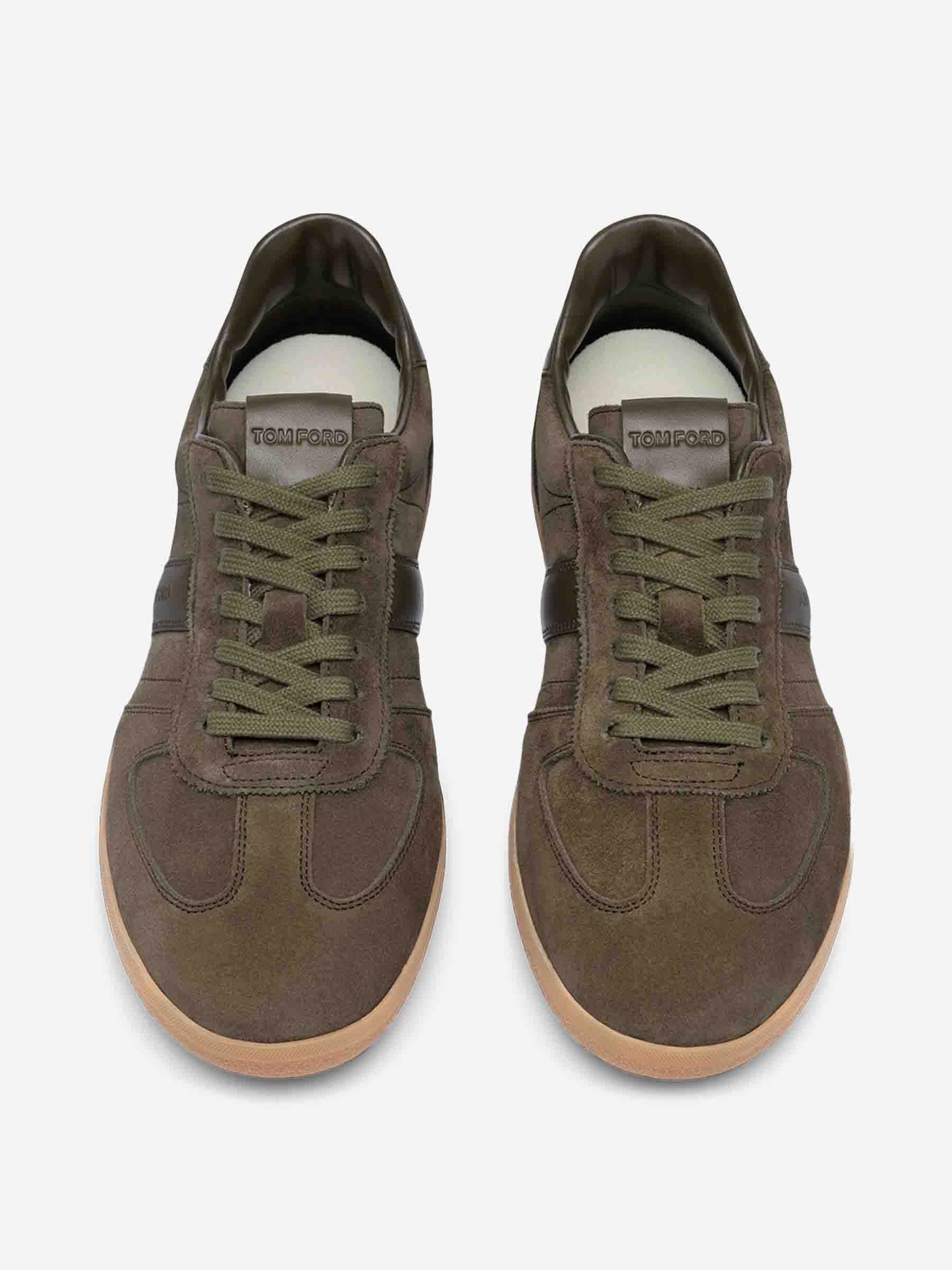 Outlet online Tom Ford Hombre Sneakers Archer Ante color Verde Militar sku 616-003167 01 - Foto 2