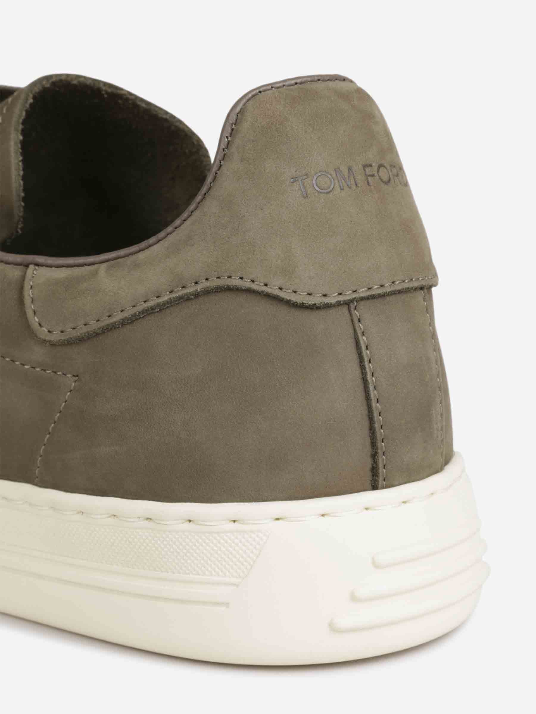 Outlet online Tom Ford Hombre Sneakers Cordones color Crema sku 616-003170 01 - Foto 3