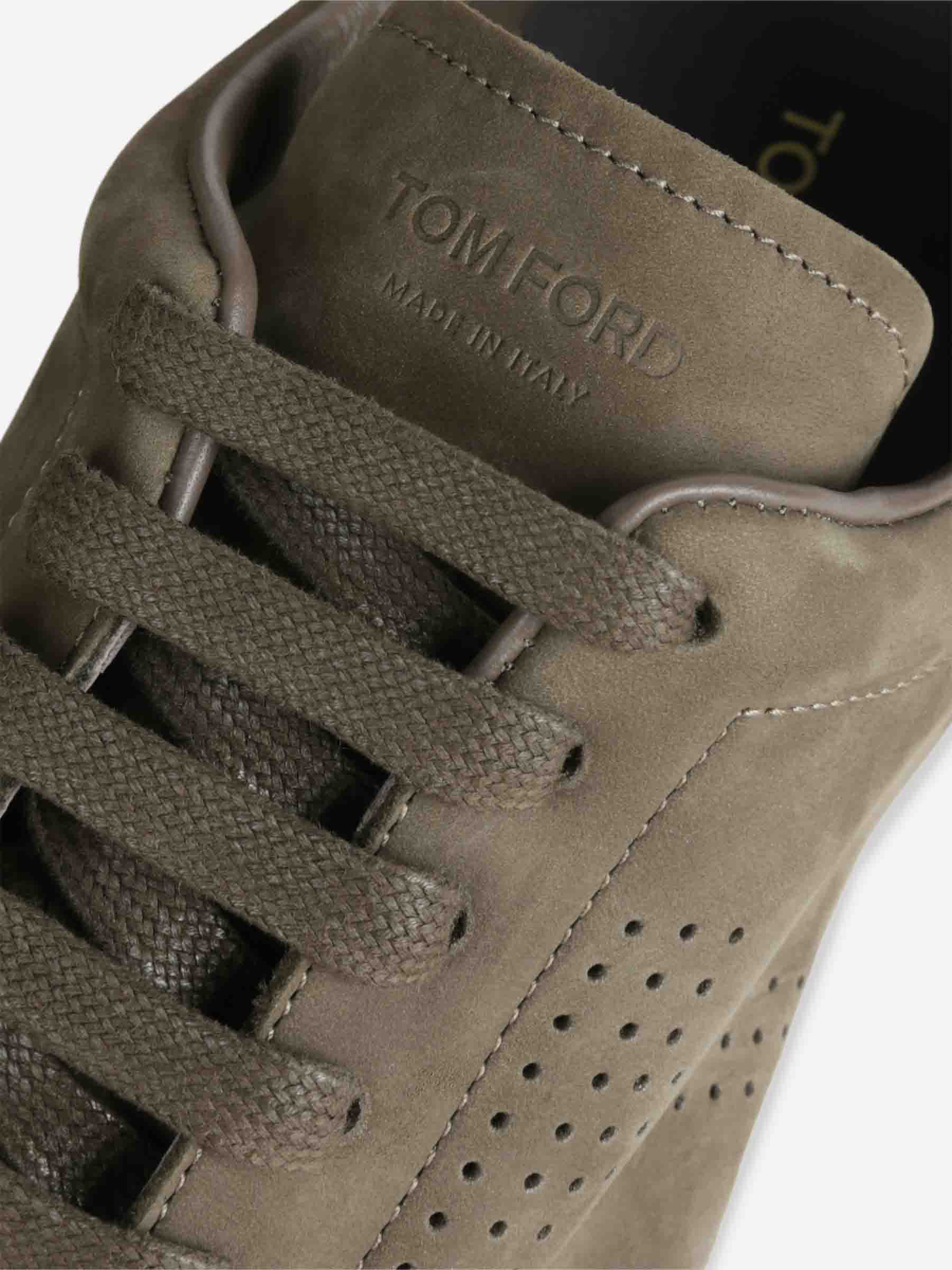 Outlet online Tom Ford Hombre Sneakers Cordones color Crema sku 616-003170 01 - Foto 4