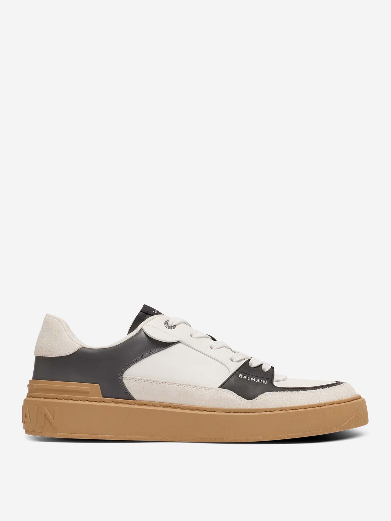 Outlet online Balmain Hombre Zapatillas B-Court Flip color Gris Antracita sku 616-003173 01 - Foto 1