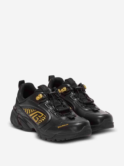 Outlet online Balmain Hombre Zapatillas Cosmic Dust color Negro sku 616-003174 01 - Foto 2