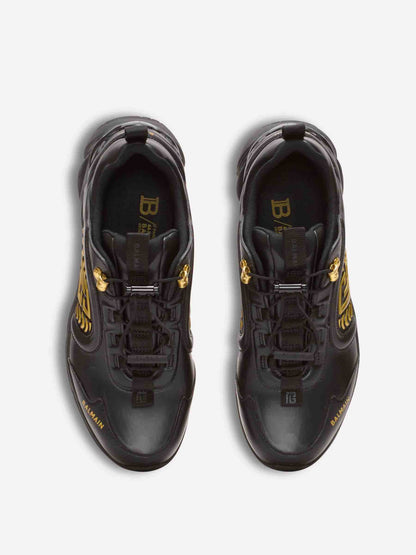 Outlet online Balmain Hombre Zapatillas Cosmic Dust color Negro sku 616-003174 01 - Foto 3