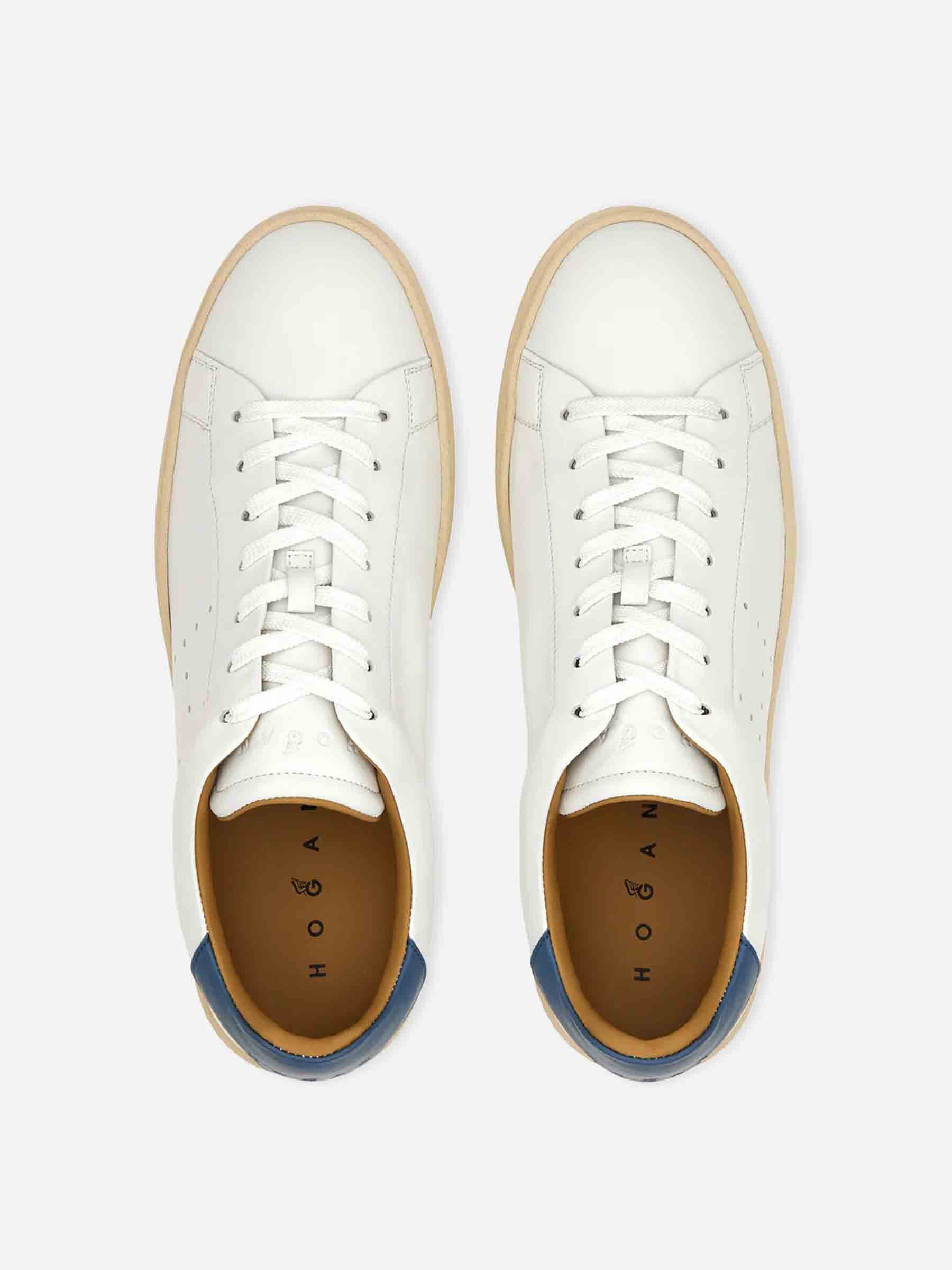 Outlet online Hogan Hombre Zapatillas Deportivas H672 color Blanco sku 616-003185 02 - Foto 3
