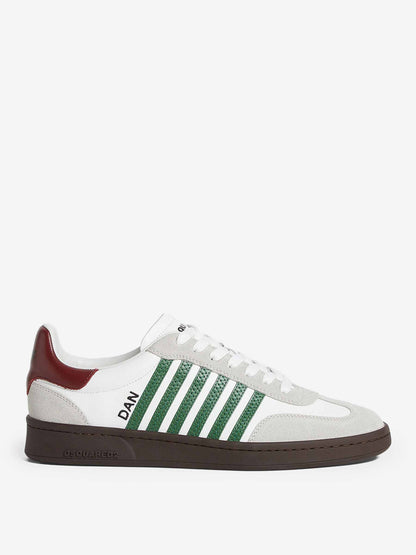 Outlet online Dsquared2 Hombre Zapatillas Boxer color Blanco sku 616-003186 01 - Foto 1