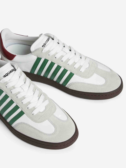 Outlet online Dsquared2 Hombre Zapatillas Boxer color Blanco sku 616-003186 01 - Foto 4