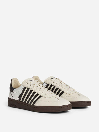 Outlet online Dsquared2 Hombre Zapatillas Boxer color Negro sku 616-003187 02 - Foto 2