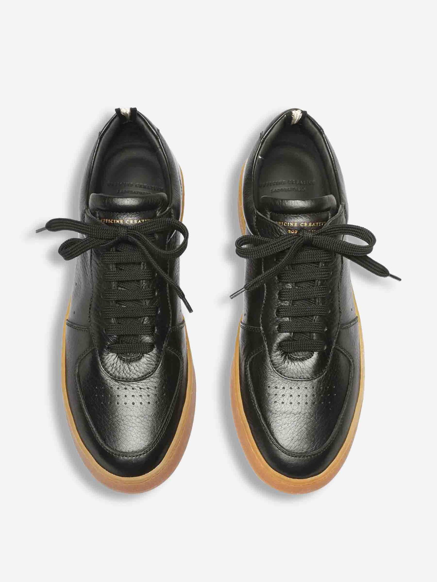 Outlet online Officine Creative Hombre Zapatillas Asset 001 color Negro sku 616-003206 01 - Foto 3