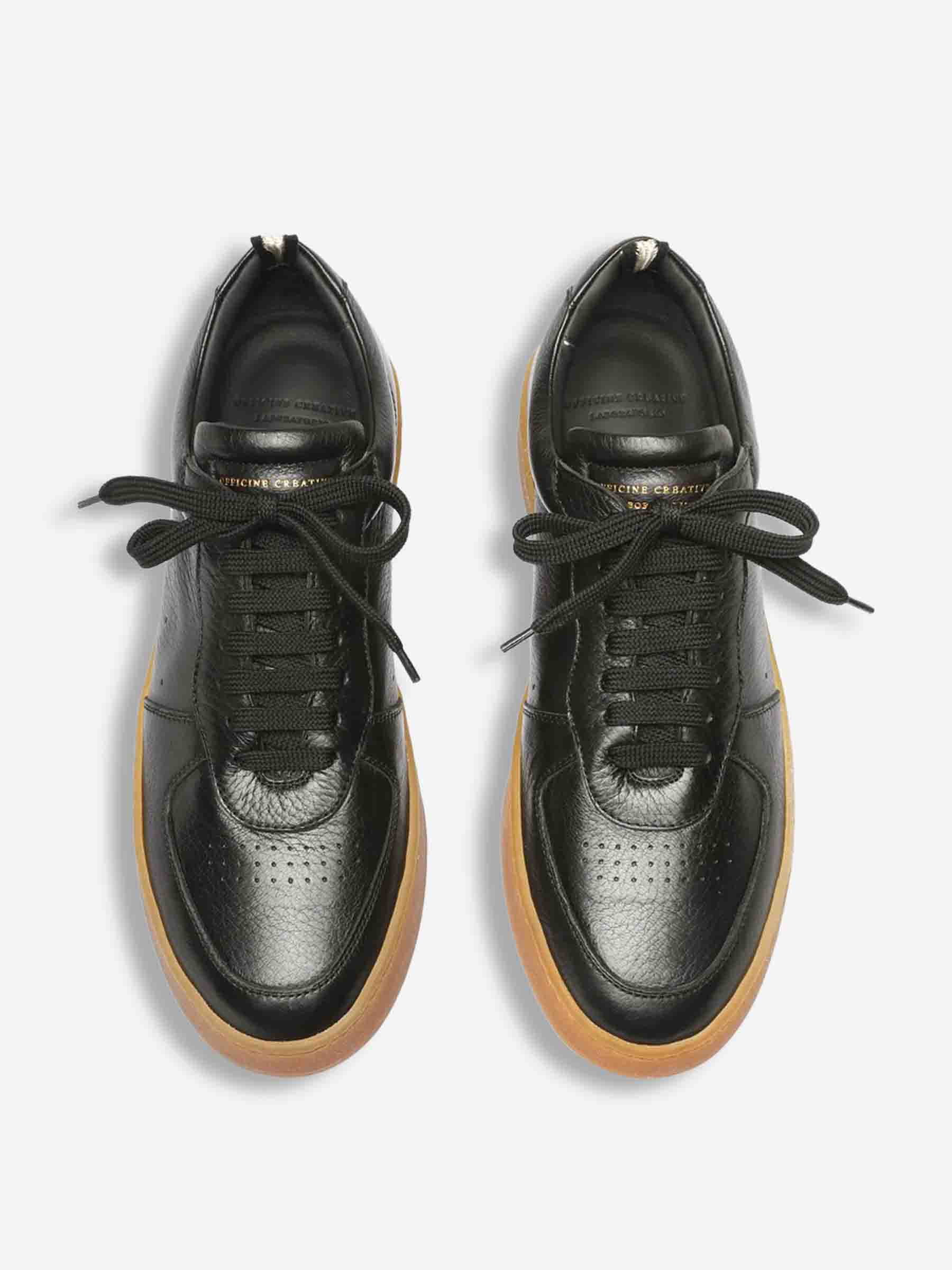 Outlet online Officine Creative Hombre Zapatillas Asset 001 color Negro sku 616-003206 01 - Foto 3