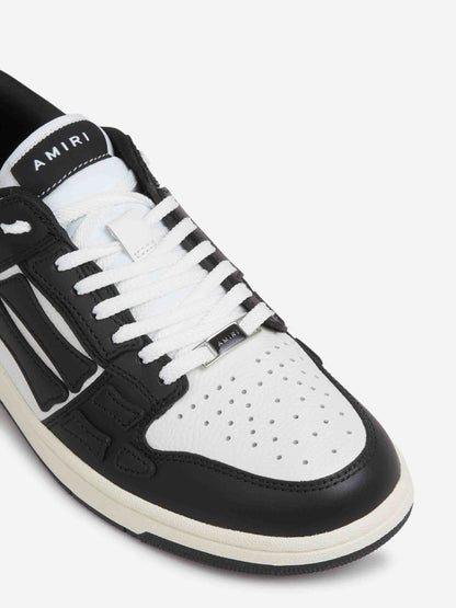 Outlet online Amiri Hombre Zapatillas Skel Top Low color Blanco Y Negro sku 616-003230 01 - Foto 5