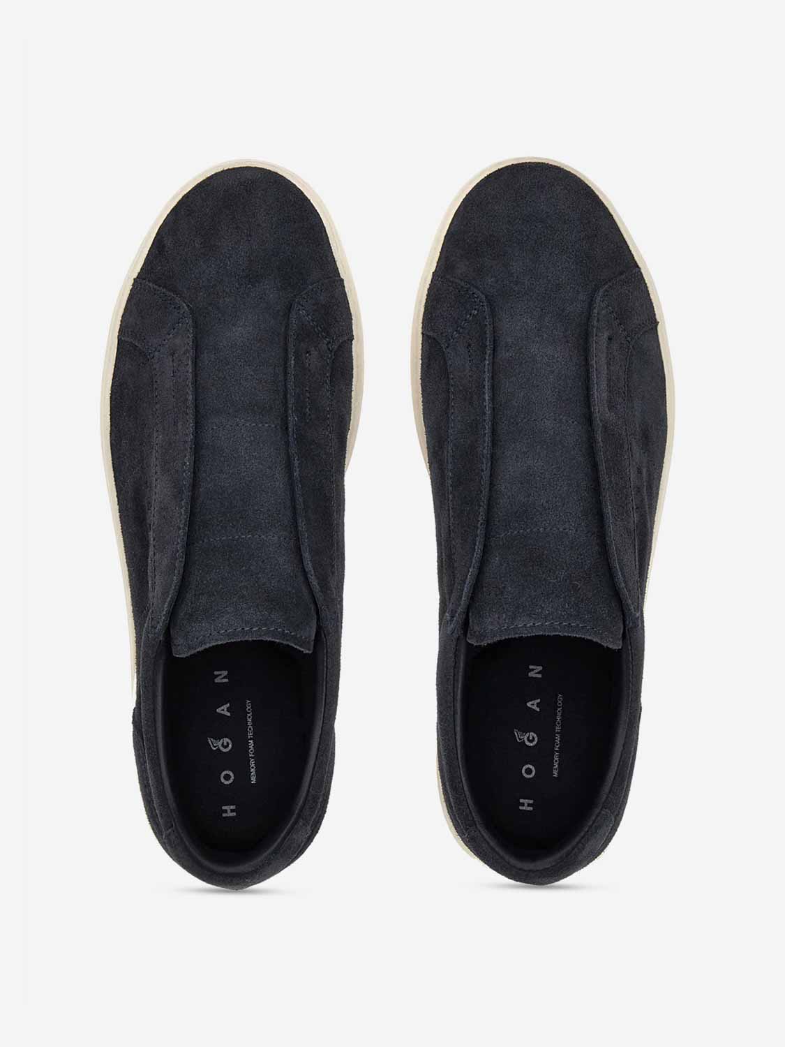 Outlet online Hogan Hombre Zapatillas  H-TV color Azul Marino sku 616-003233 01 - Foto 3