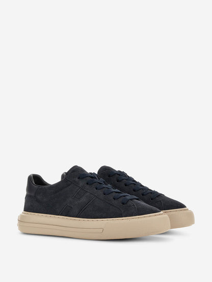 Outlet online Hogan Hombre Zapatillas H691 color Azul Marino sku 616-003235 01 - Foto 2