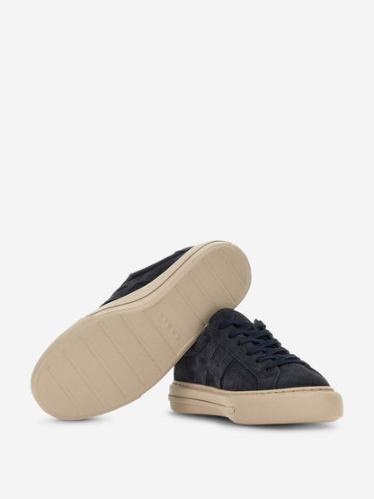 Outlet online Hogan Hombre Zapatillas H691 color Azul Marino sku 616-003235 01 - Foto 3