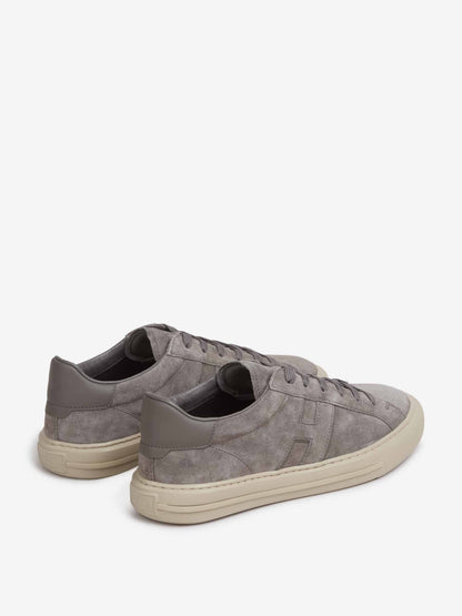 Hogan Hombre Barcelona Sneakers H691 color Gris sku 616-003236 01 - Foto 3