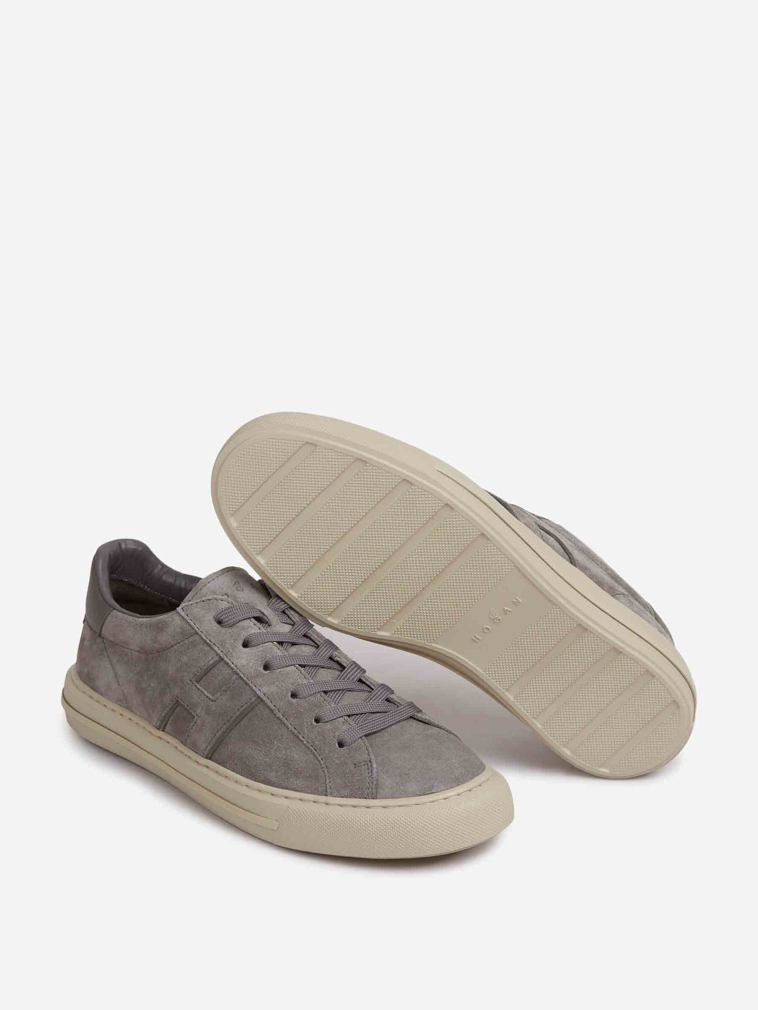 Hogan Hombre Barcelona Sneakers H691 color Gris sku 616-003236 01 - Foto 4