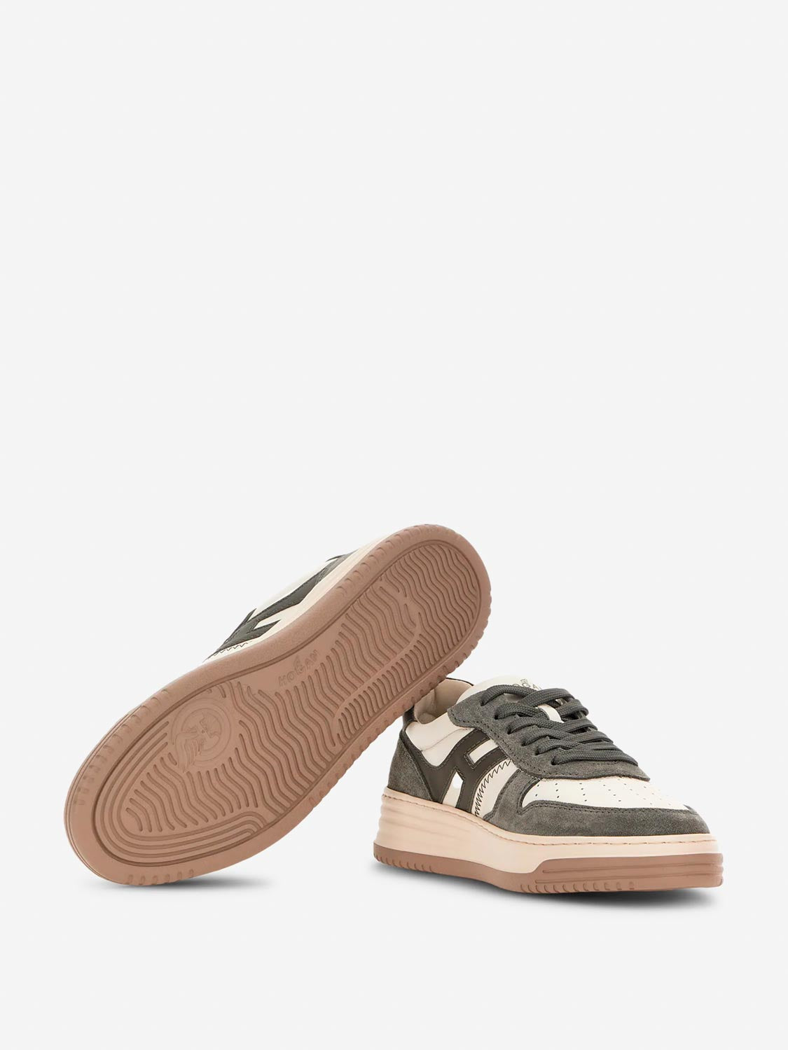 Outlet online Hogan Hombre Zapatillas  H630 color Gris sku 616-003242 01 - Foto 4