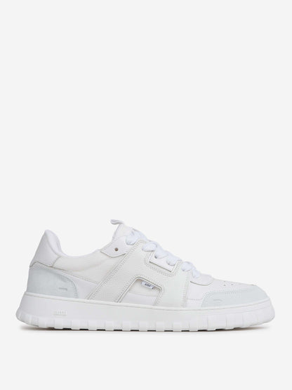 Outlet online Ami Paris Hombre Zapatillas Bajas Piel color Blanco sku 616-003251 01 - Foto 1