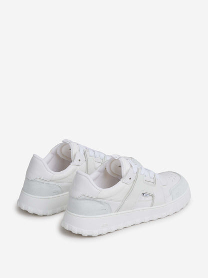 Outlet online Ami Paris Hombre Zapatillas Bajas Piel color Blanco sku 616-003251 01 - Foto 3