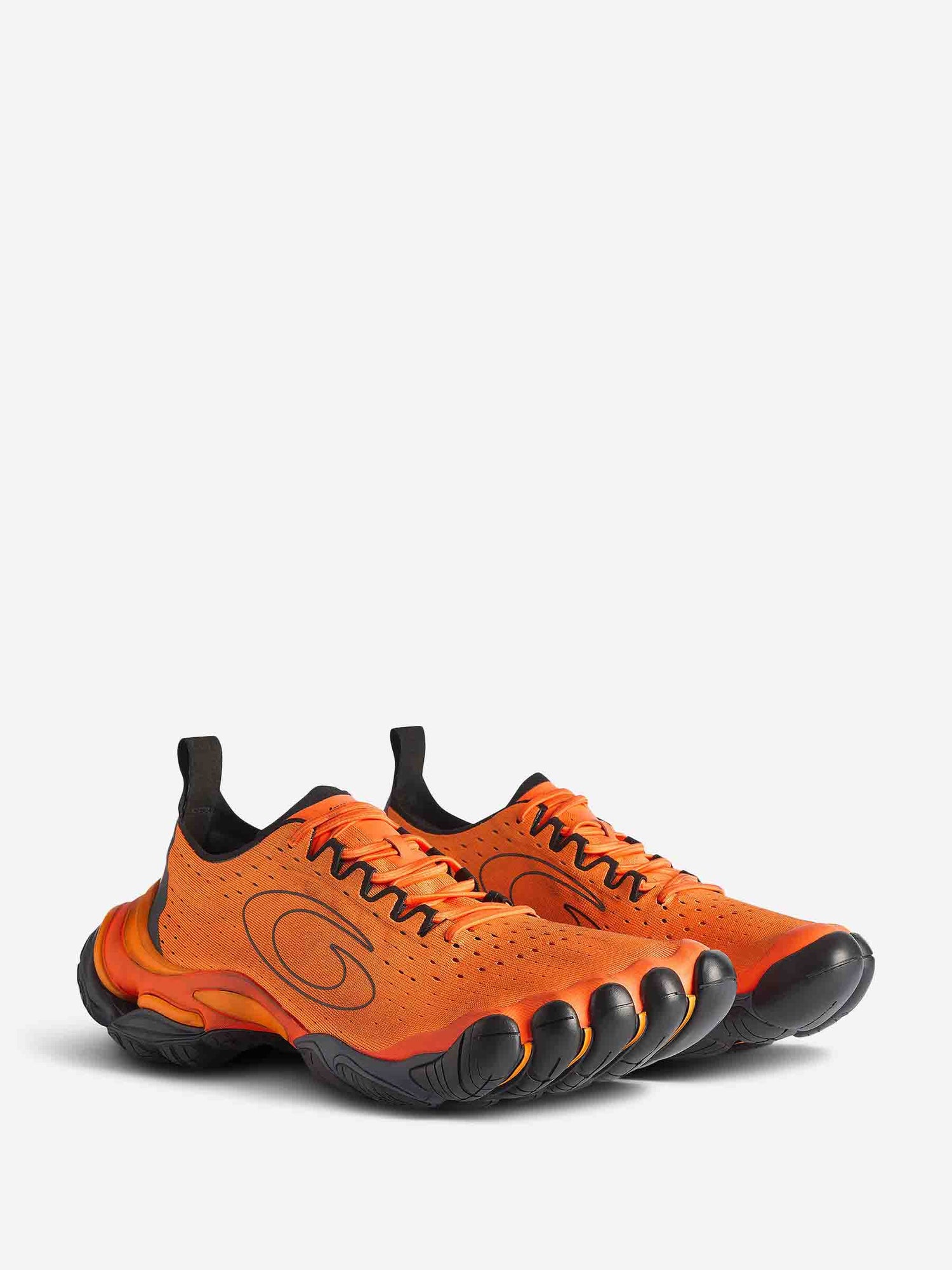 Outlet online Balenciaga Hombre Zapatillas Anatomic Runner color Naranja sku 616-003258 01 - Foto 2