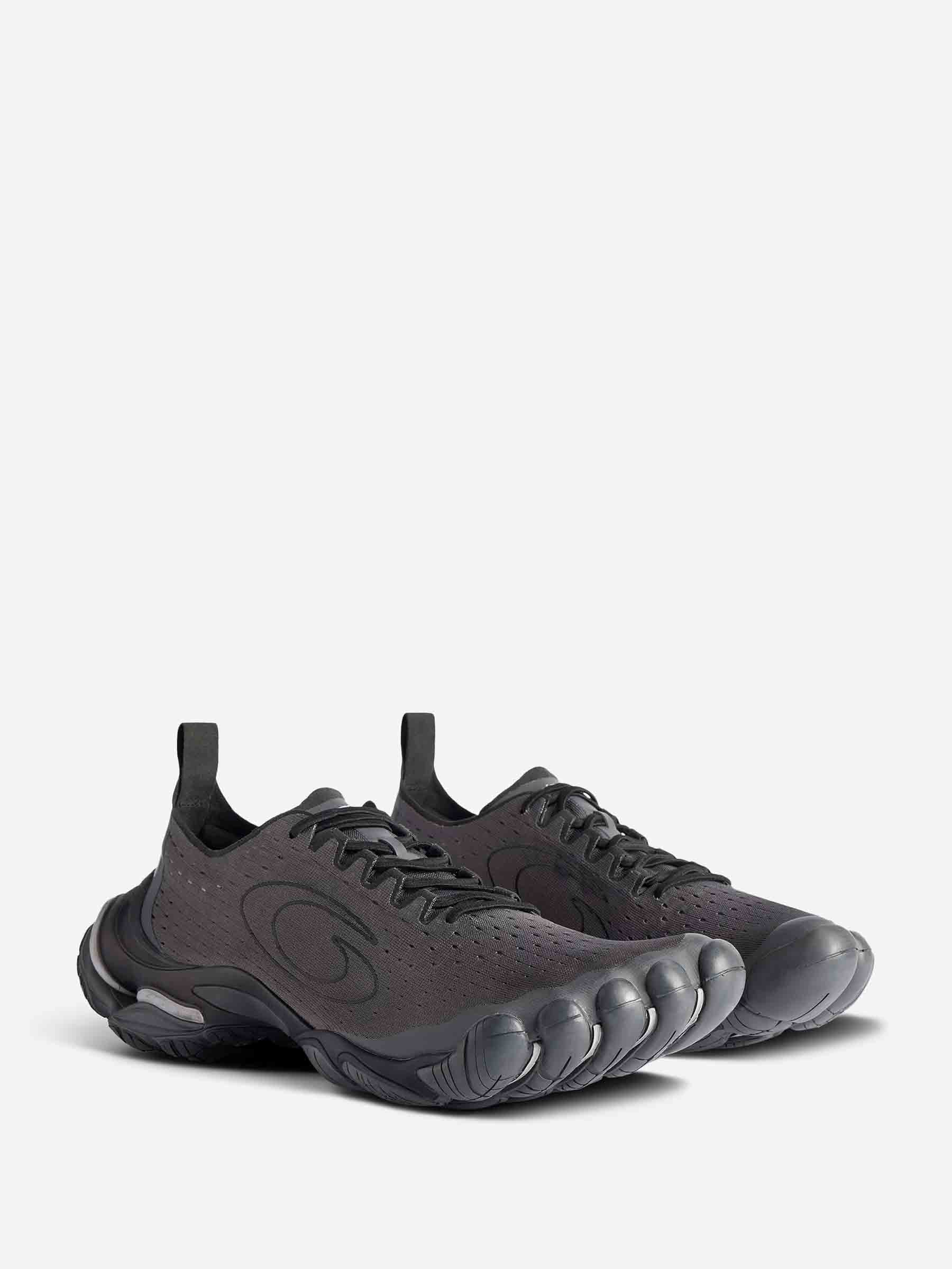 Outlet online Balenciaga Hombre Zapatillas Anatomic Runner color Gris Antracita sku 616-003258 03 - Foto 2