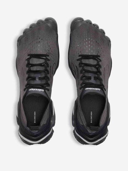 Outlet online Balenciaga Hombre Zapatillas Anatomic Runner color Gris Antracita sku 616-003258 03 - Foto 3