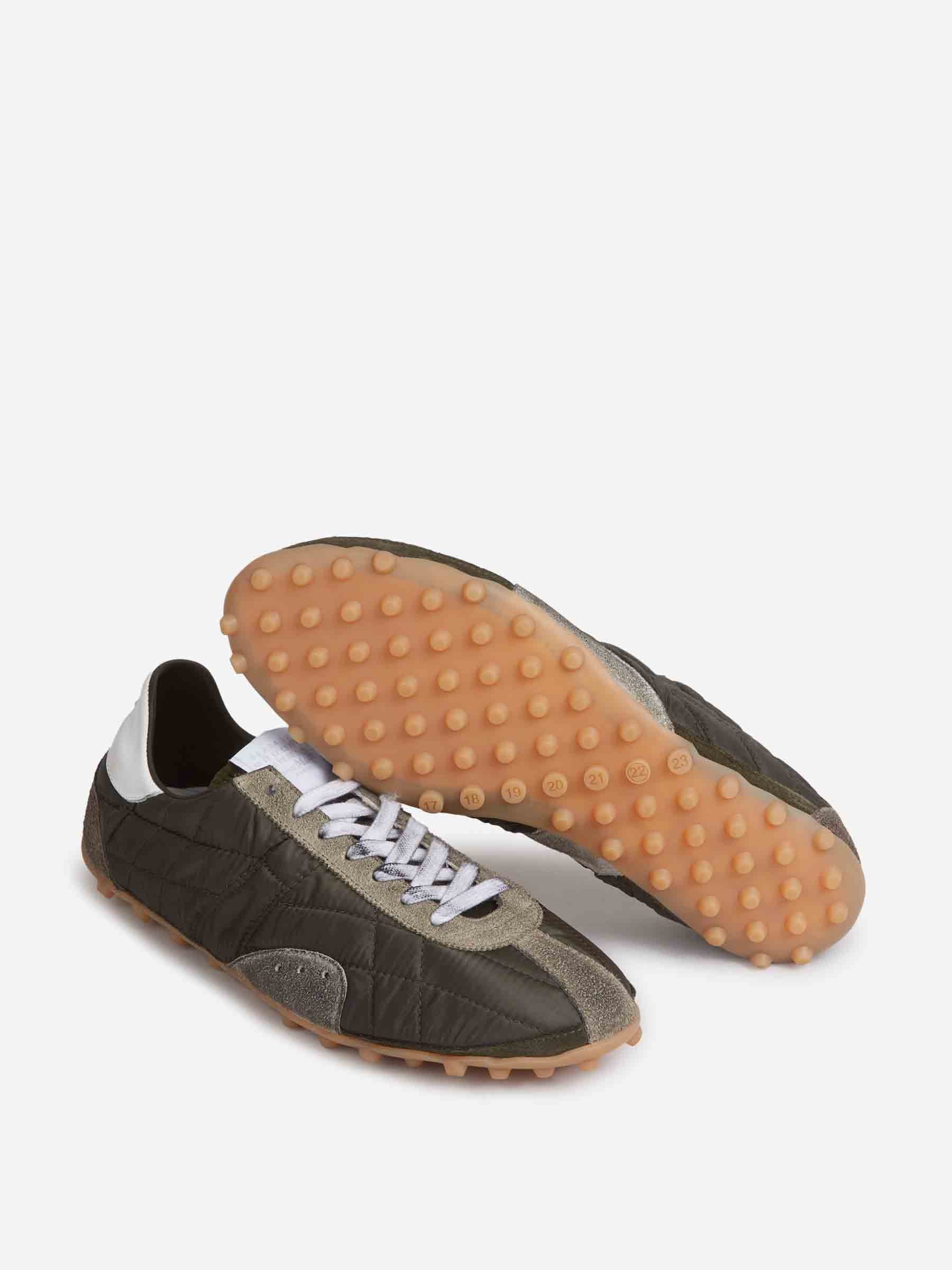 Outlet online Maison Margiela Hombre Zapatillas Sprinters color Verde Oscuro sku 616-003282 01 - Foto 4