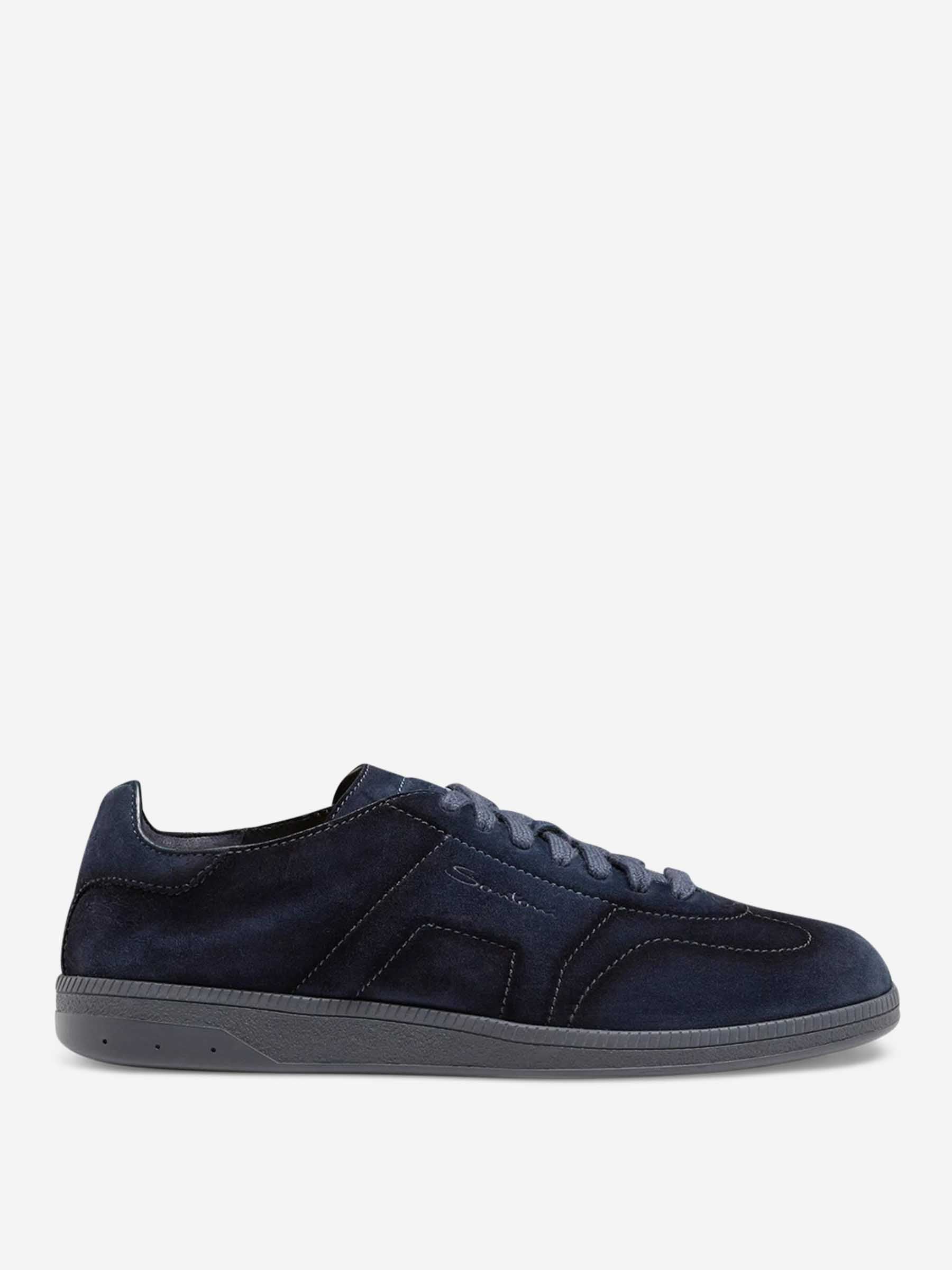Outlet online Santoni Hombre Sneaker DBS Oly color Azul Marino sku 616-003285 01 - Foto 1