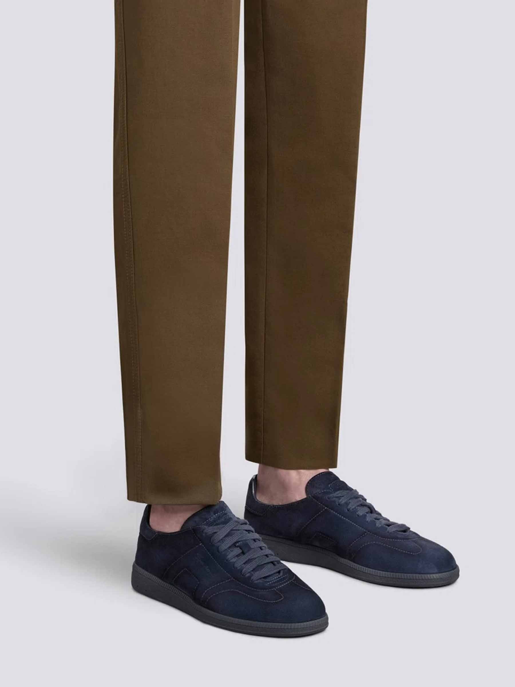 Outlet online Santoni Hombre Sneaker DBS Oly color Azul Marino sku 616-003285 01 - Foto 2