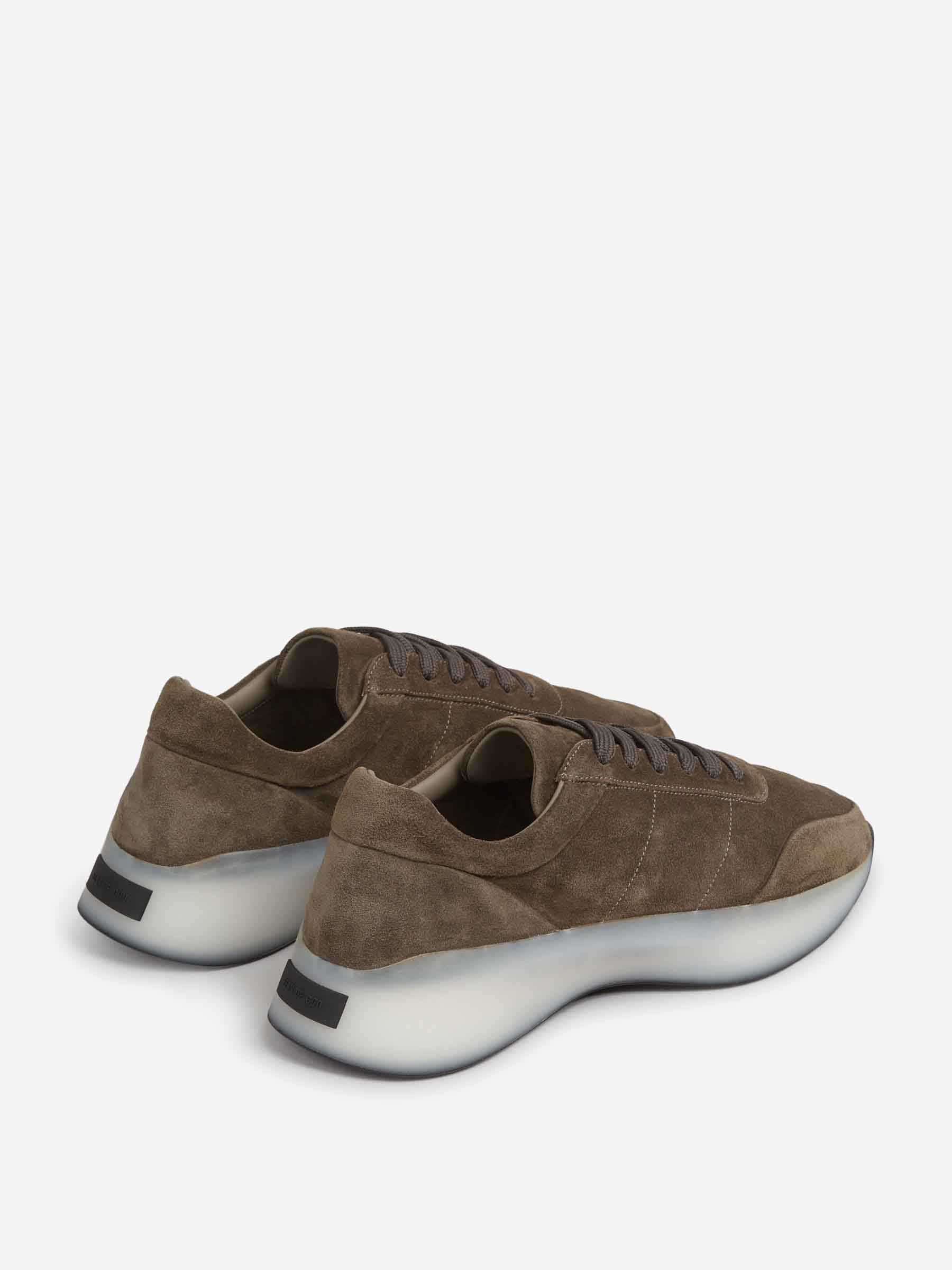 Outlet online Fear of God Hombre Sneakers Vintage Runner color Verde Militar sku 616-003295 01 - Foto 3