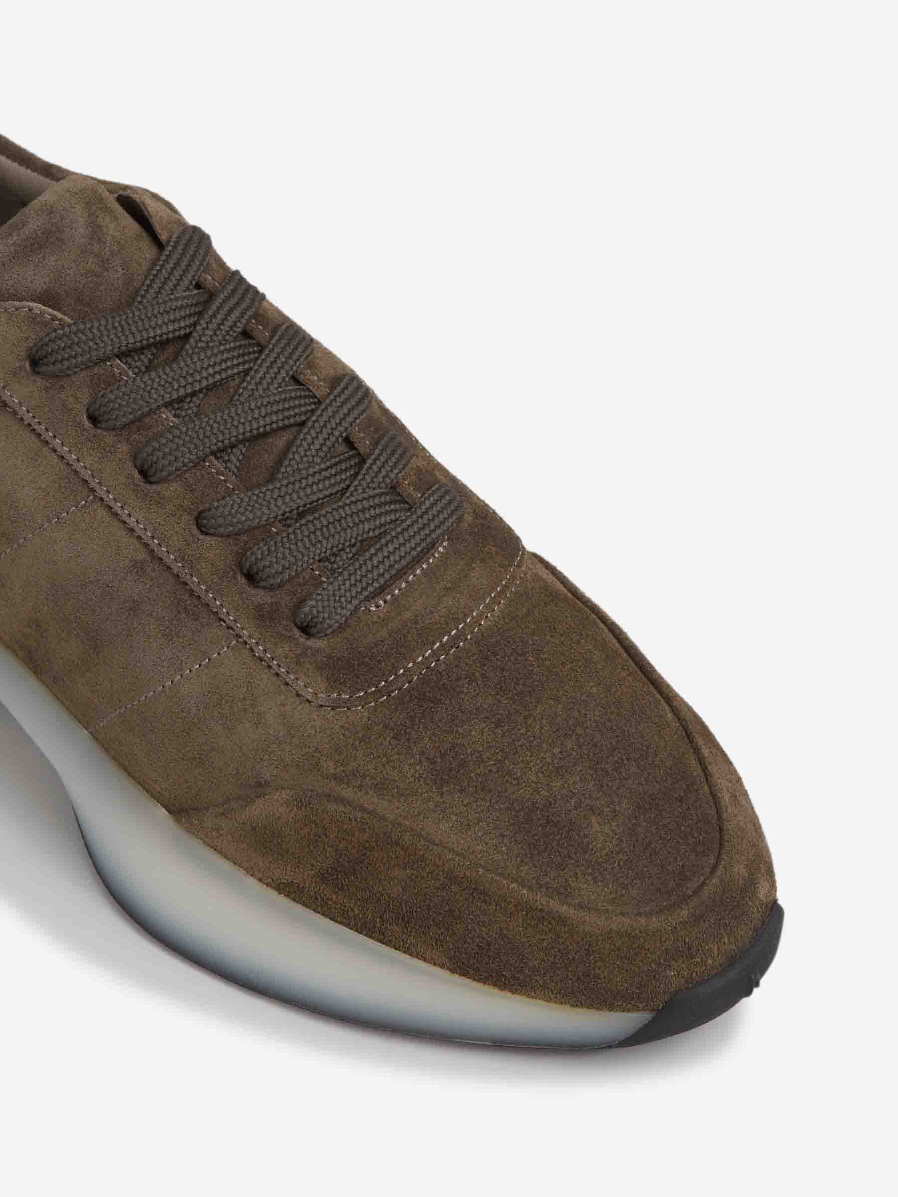Outlet online Fear of God Hombre Sneakers Vintage Runner color Verde Militar sku 616-003295 01 - Foto 5
