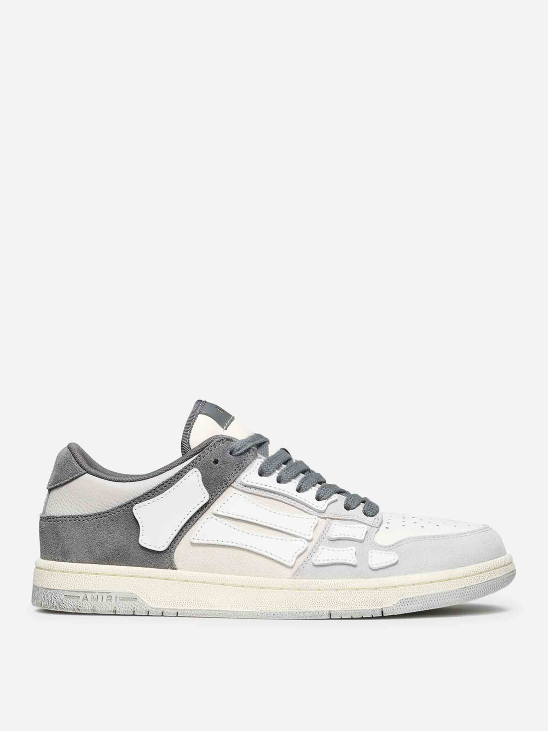 Outlet online Amiri Hombre Zapatillas Distressed Skel Top Low color Gris sku 616-003304 01 - Foto 1