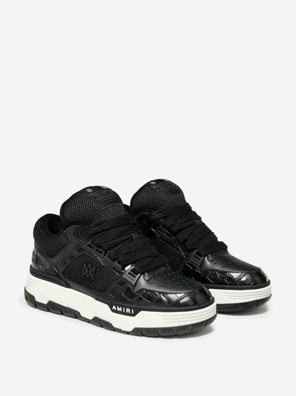 Outlet online Amiri Hombre Zapatillas Croc Debossed Ma-1 color Negro sku 616-003305 01 - Foto 2