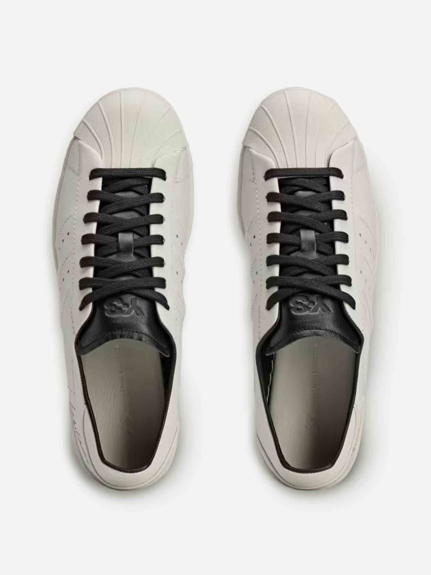 Outlet online Adidas Y-3 Hombre Zapatillas Superstar Y-3 color Blanco Y Negro sku 616-003312 01 - Foto 3