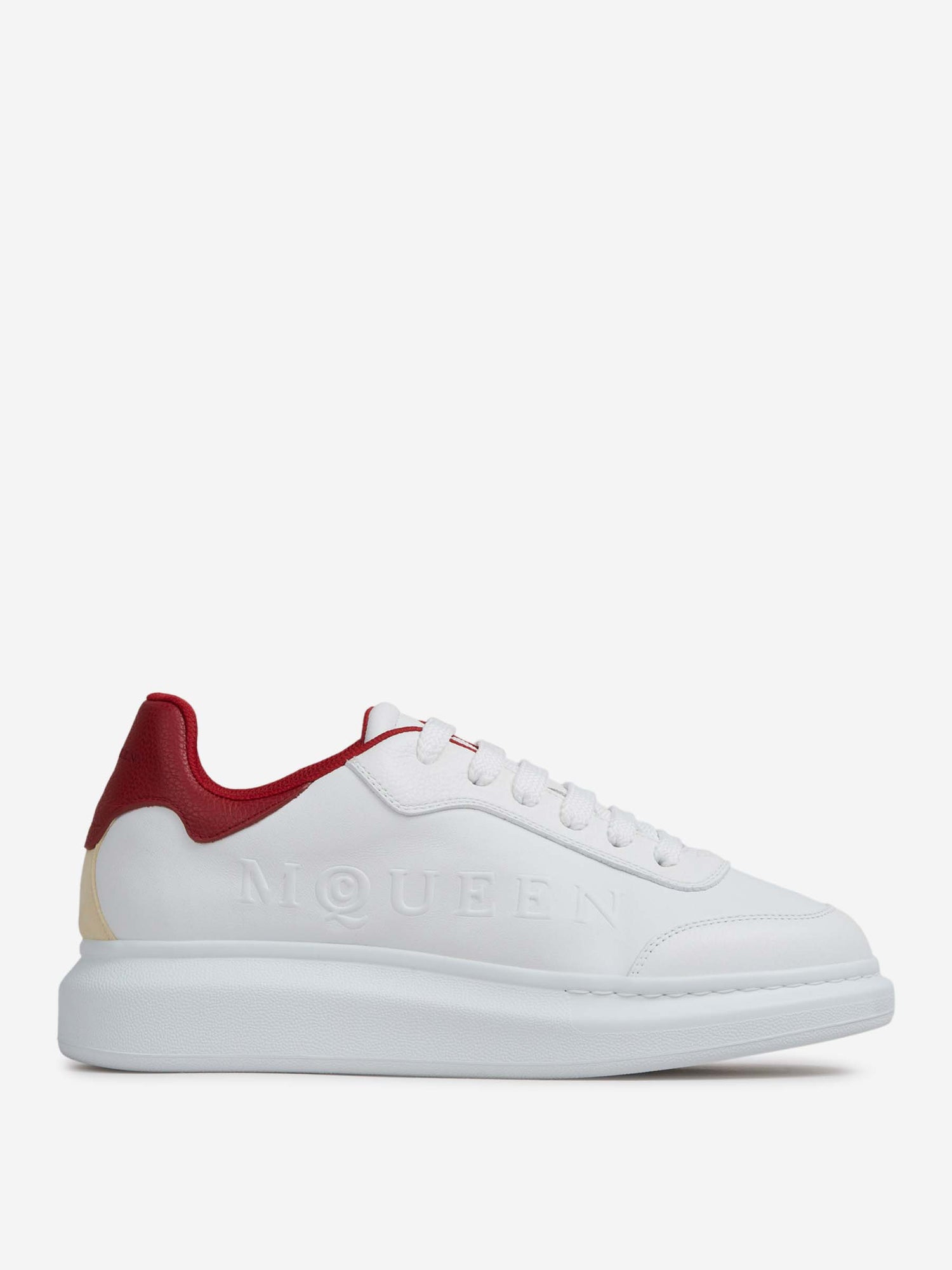 Outlet online McQueen Hombre Zapatillas Oversized Logo color Blanco sku 616-003322 01 - Foto 1