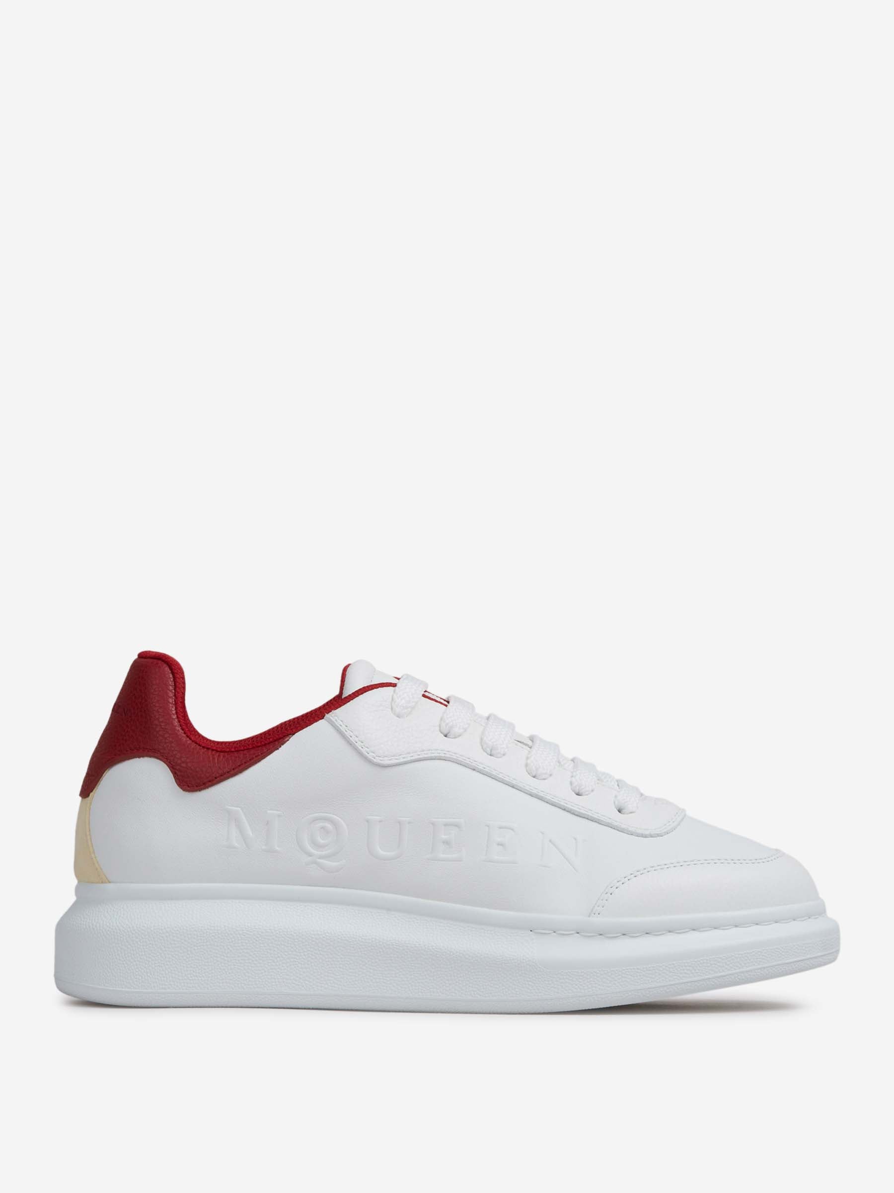Outlet online McQueen Hombre Zapatillas Oversized Logo color Blanco sku 616-003322 01 - Foto 1