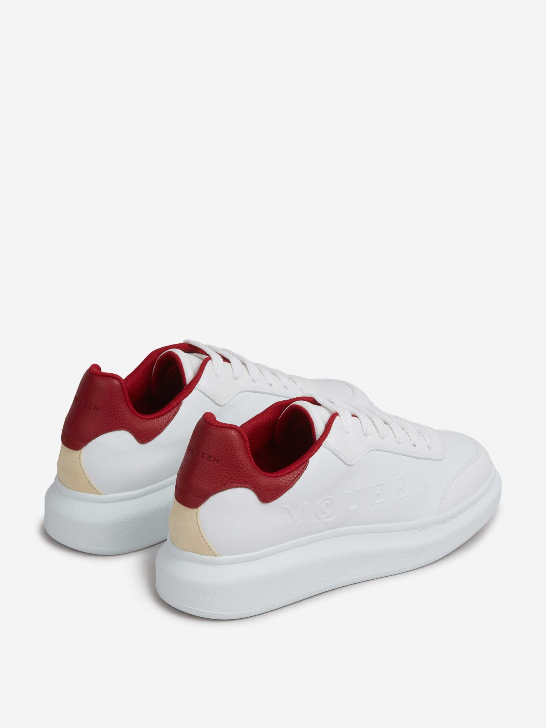 Outlet online McQueen Hombre Zapatillas Oversized Logo color Blanco sku 616-003322 01 - Foto 3