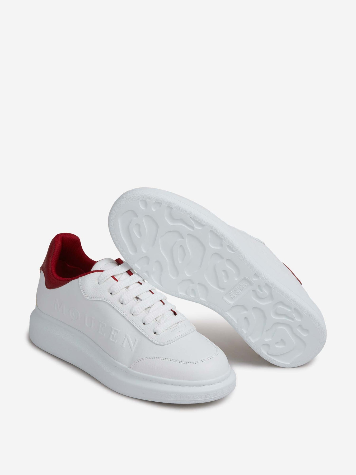 Outlet online McQueen Hombre Zapatillas Oversized Logo color Blanco sku 616-003322 01 - Foto 4