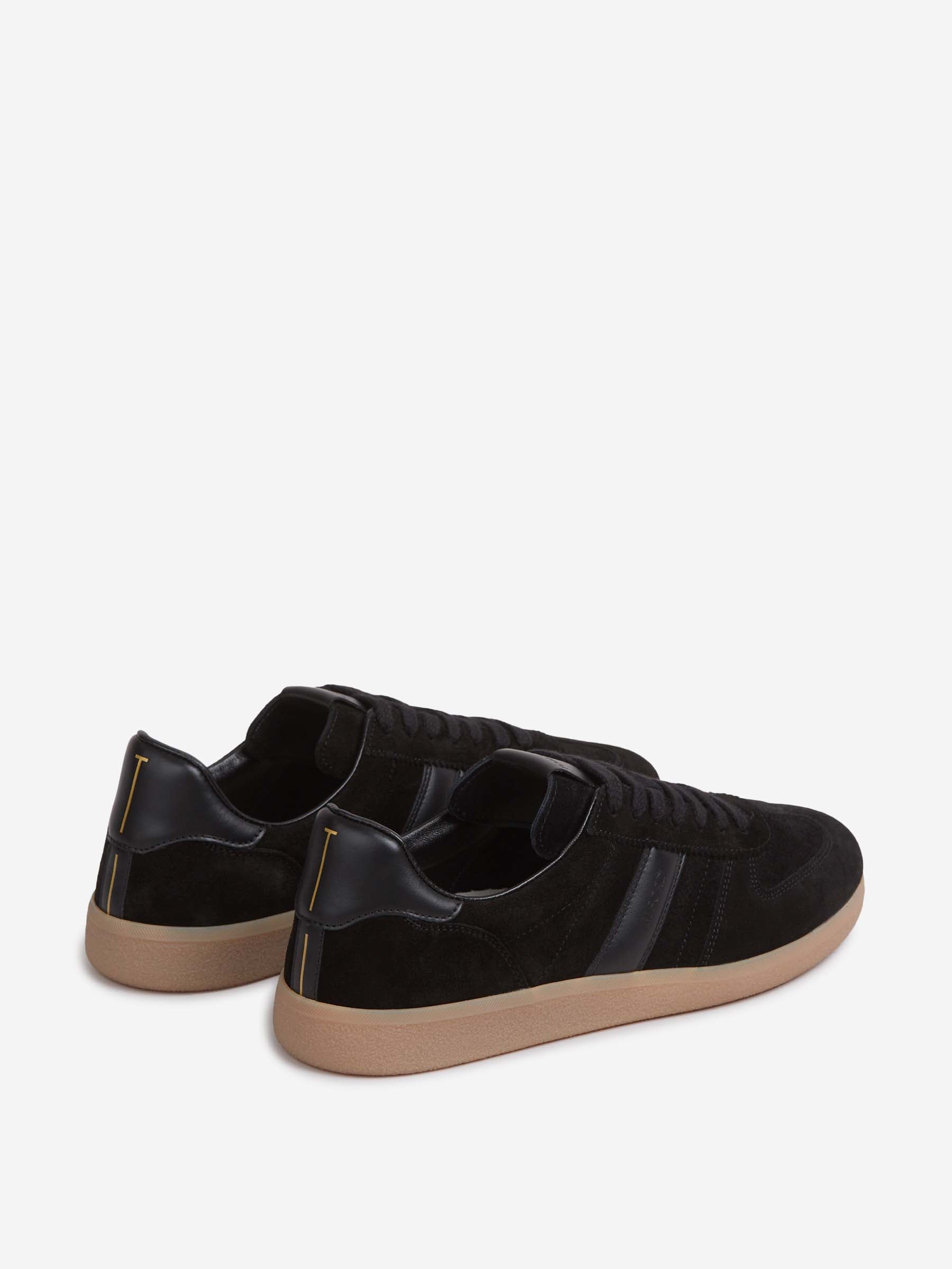 Outlet online Tom Ford Hombre Sneakers Suede color Negro sku 616-003324 01 - Foto 3