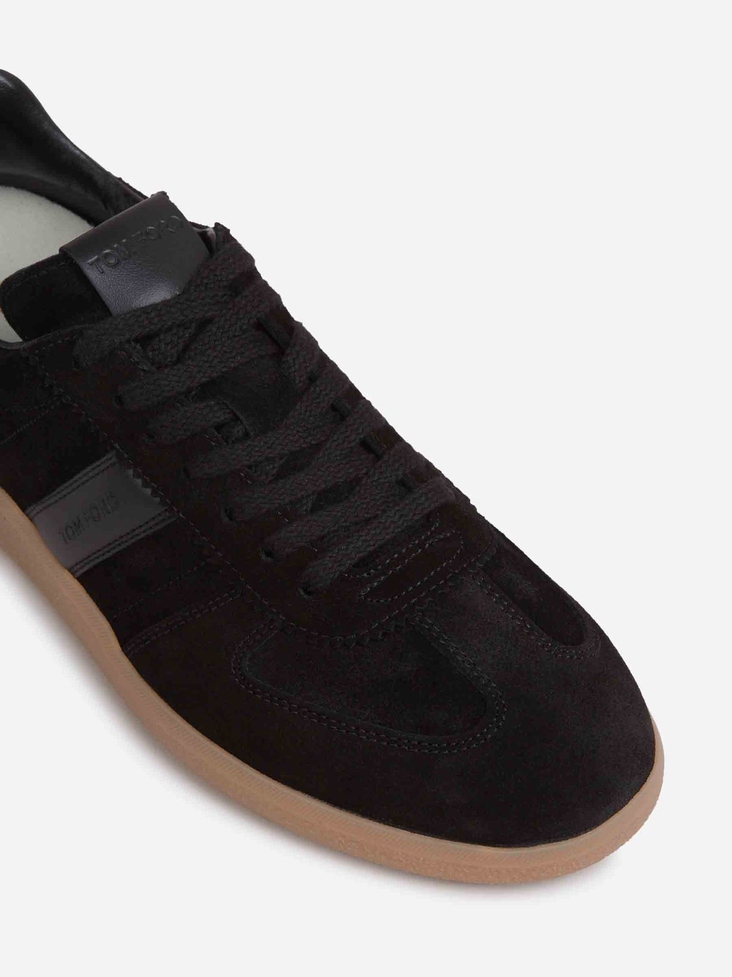 Outlet online Tom Ford Hombre Sneakers Suede color Negro sku 616-003324 01 - Foto 5