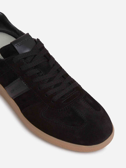 Outlet online Tom Ford Hombre Sneakers Suede color Negro sku 616-003324 01 - Foto 5