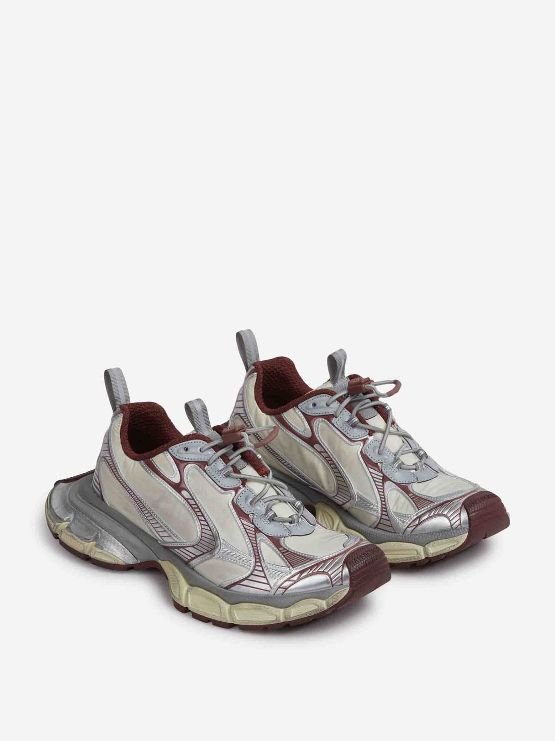 Outlet online Balenciaga Hombre Zapatillas 3XL color Burdeos sku 616-003340 01 - Foto 2