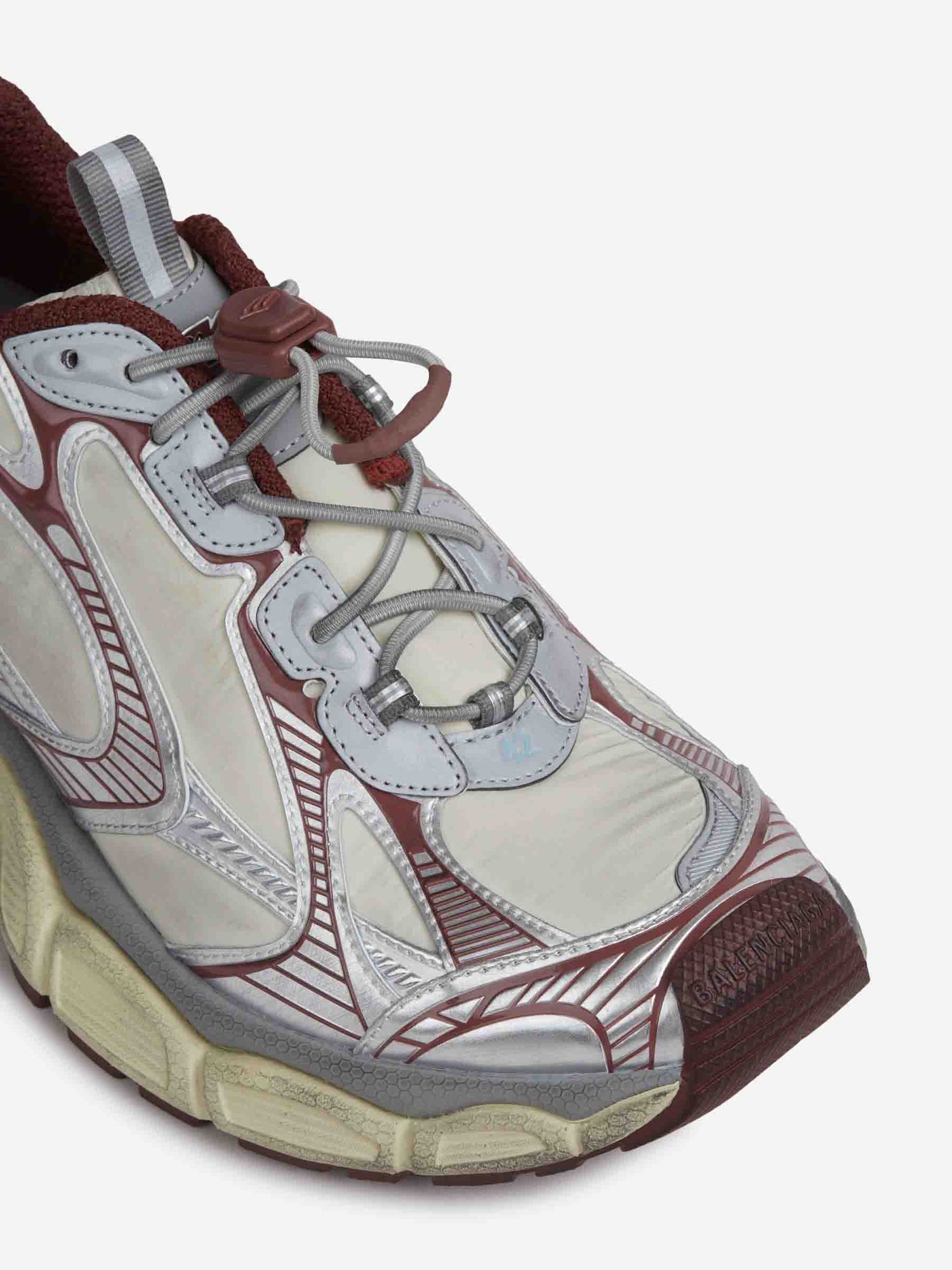 Outlet online Balenciaga Hombre Zapatillas 3XL color Burdeos sku 616-003340 01 - Foto 5