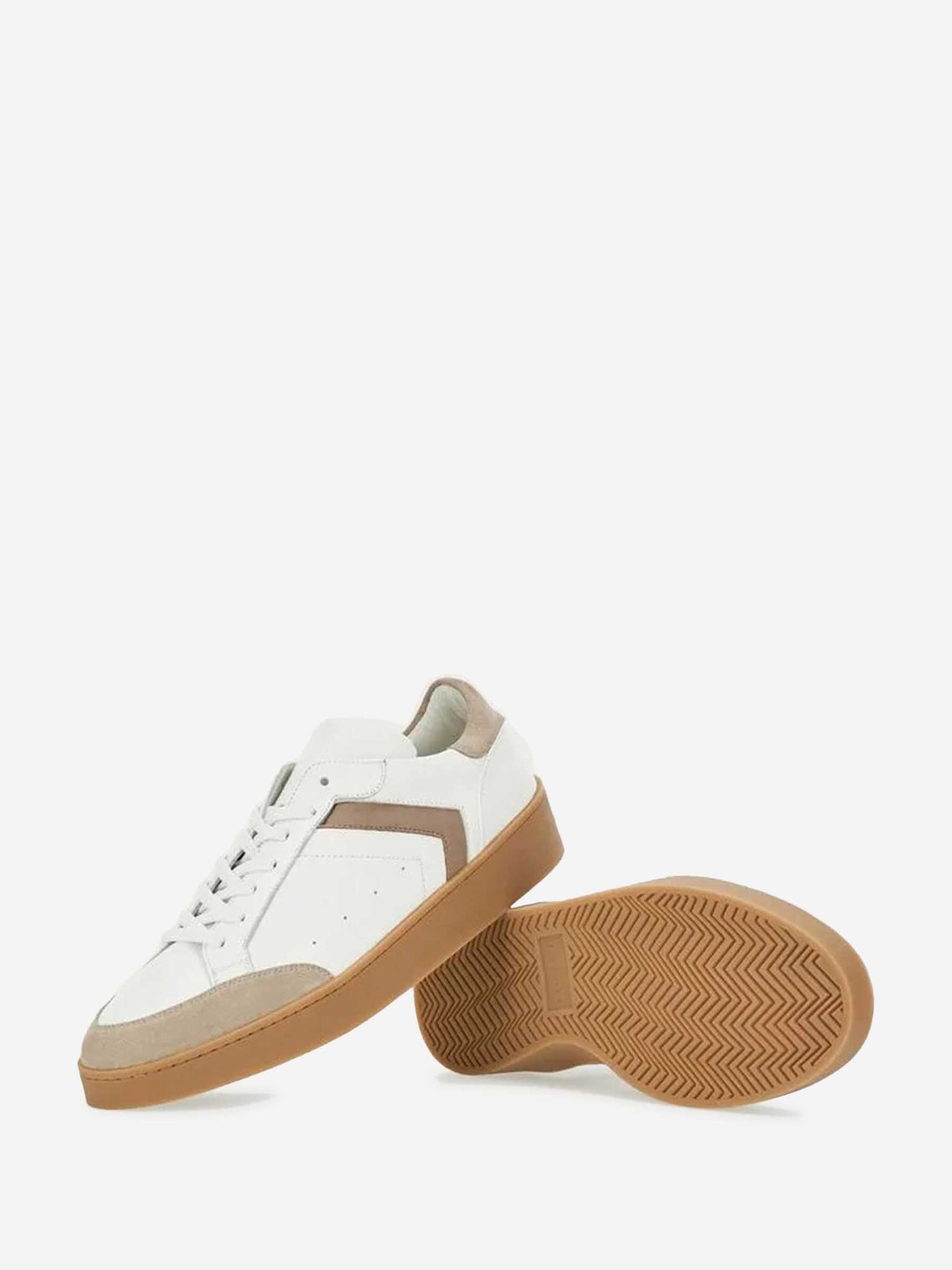 Outlet online Canali Hombre Zapatillas Piel Derby color Beige sku 616-003341 01 - Foto 2