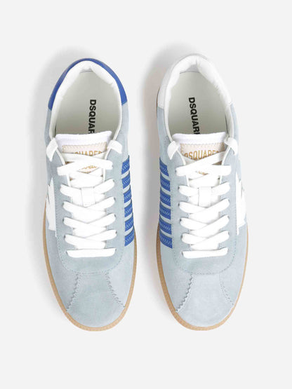 Dsquared2 Hombre Barcelona Sneakers Rebels color Azul Celeste sku 616-003350 01 - Foto 4