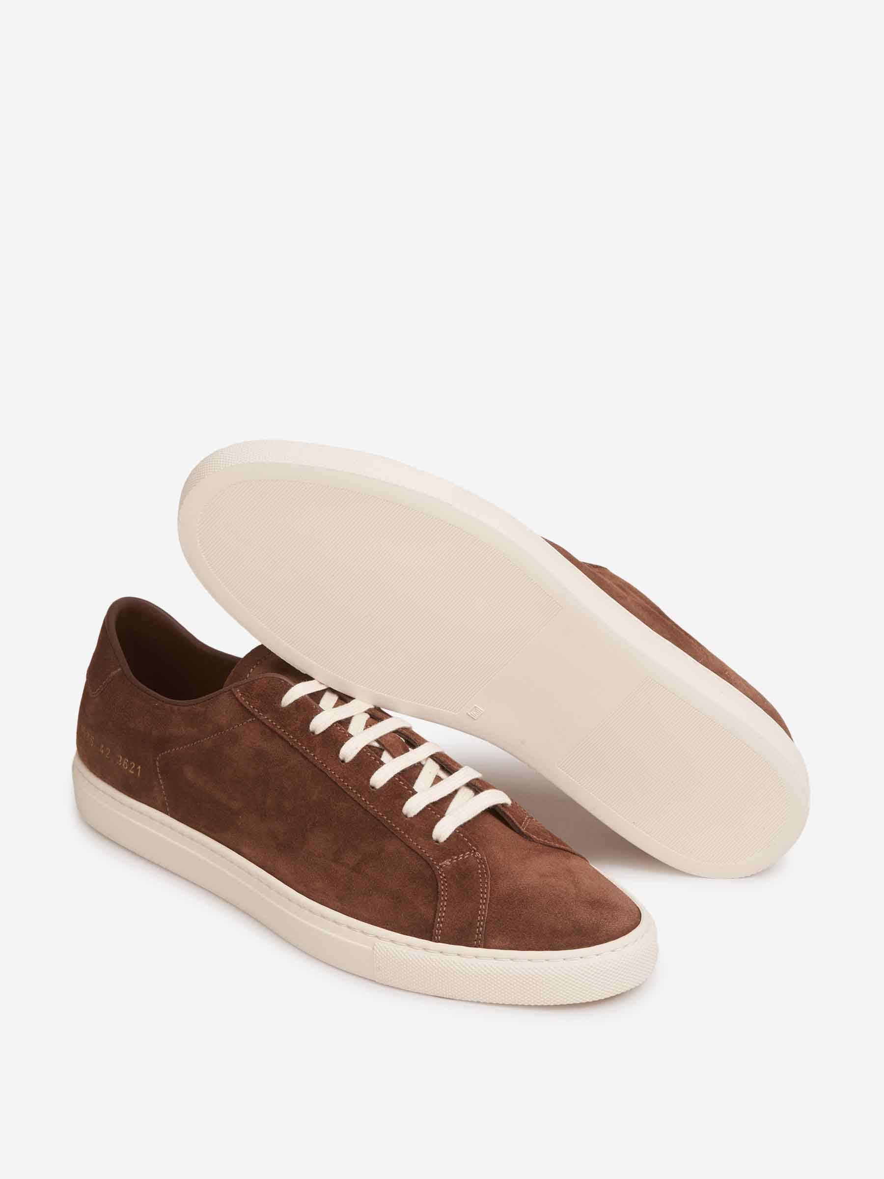 Common Projects Hombre Barcelona Sneakers Achilles Low color Marrón Oscuro sku 616-003410 02 - Foto 4