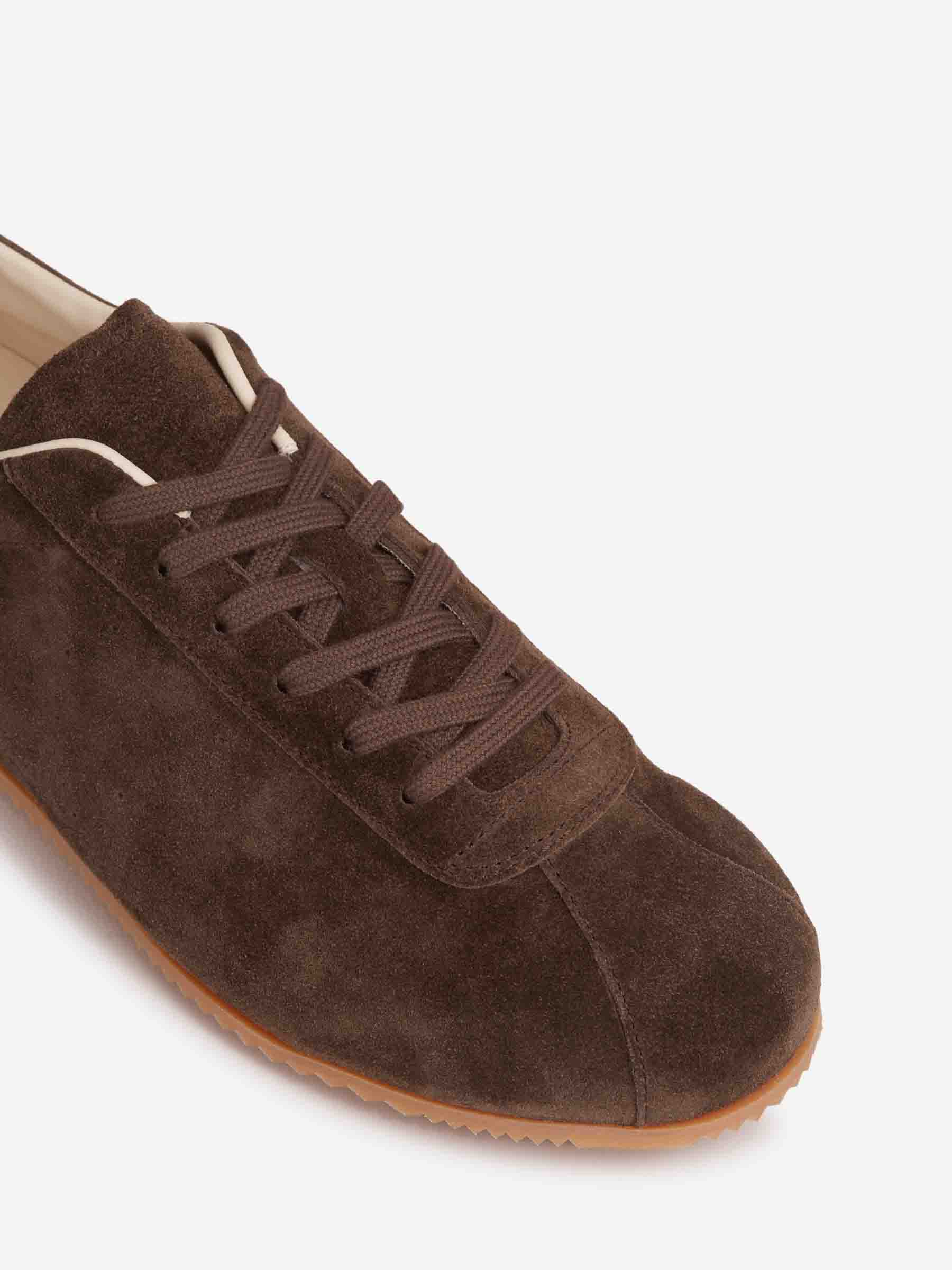 Common Projects Hombre Barcelona Sneakers Driving Low color Marrón Oscuro sku 616-003414 02 - Foto 5