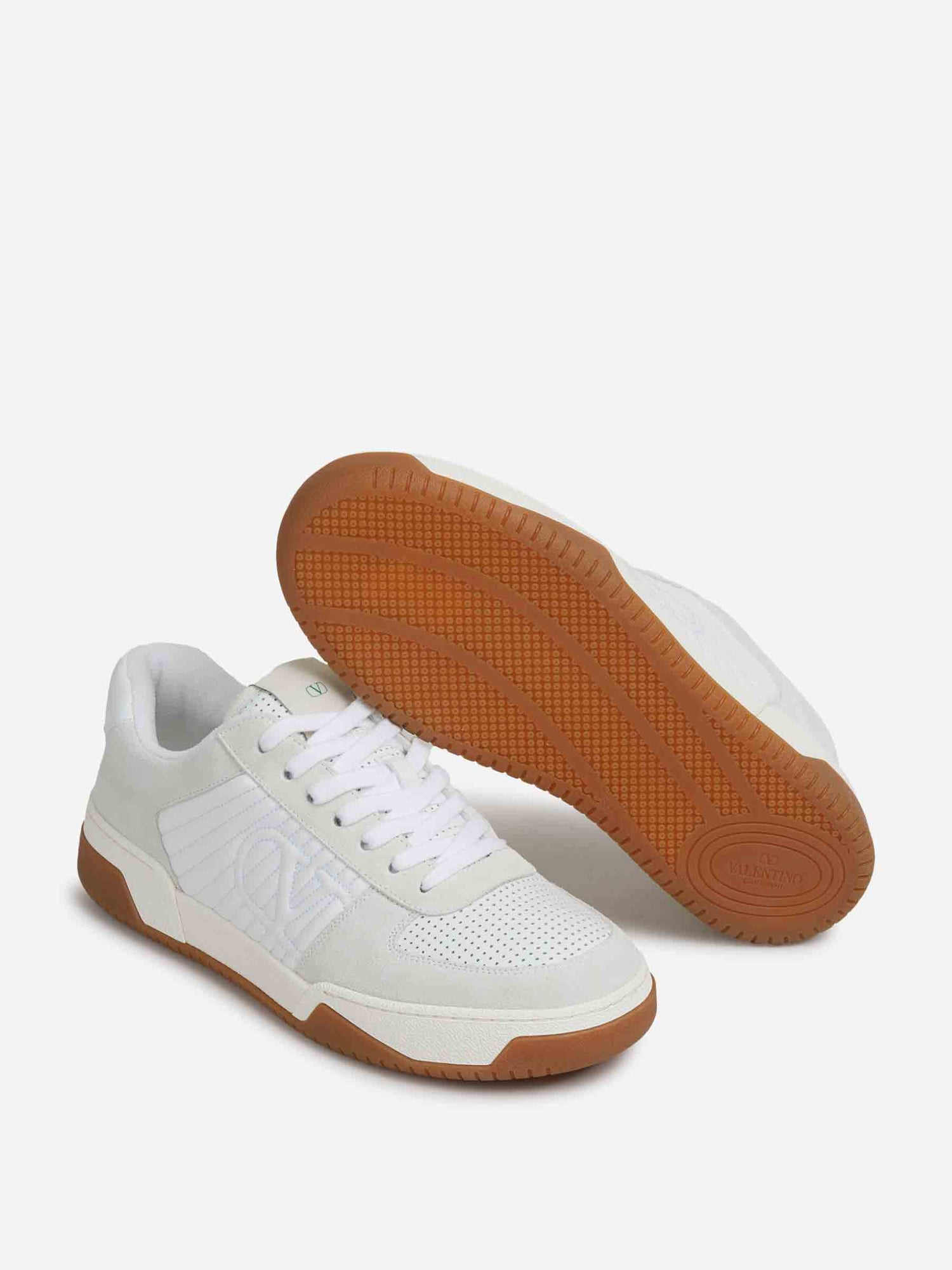 Outlet online Valentino Garavani Hombre Zapatillas Sperry color Blanco sku 616-003420 01 - Foto 4