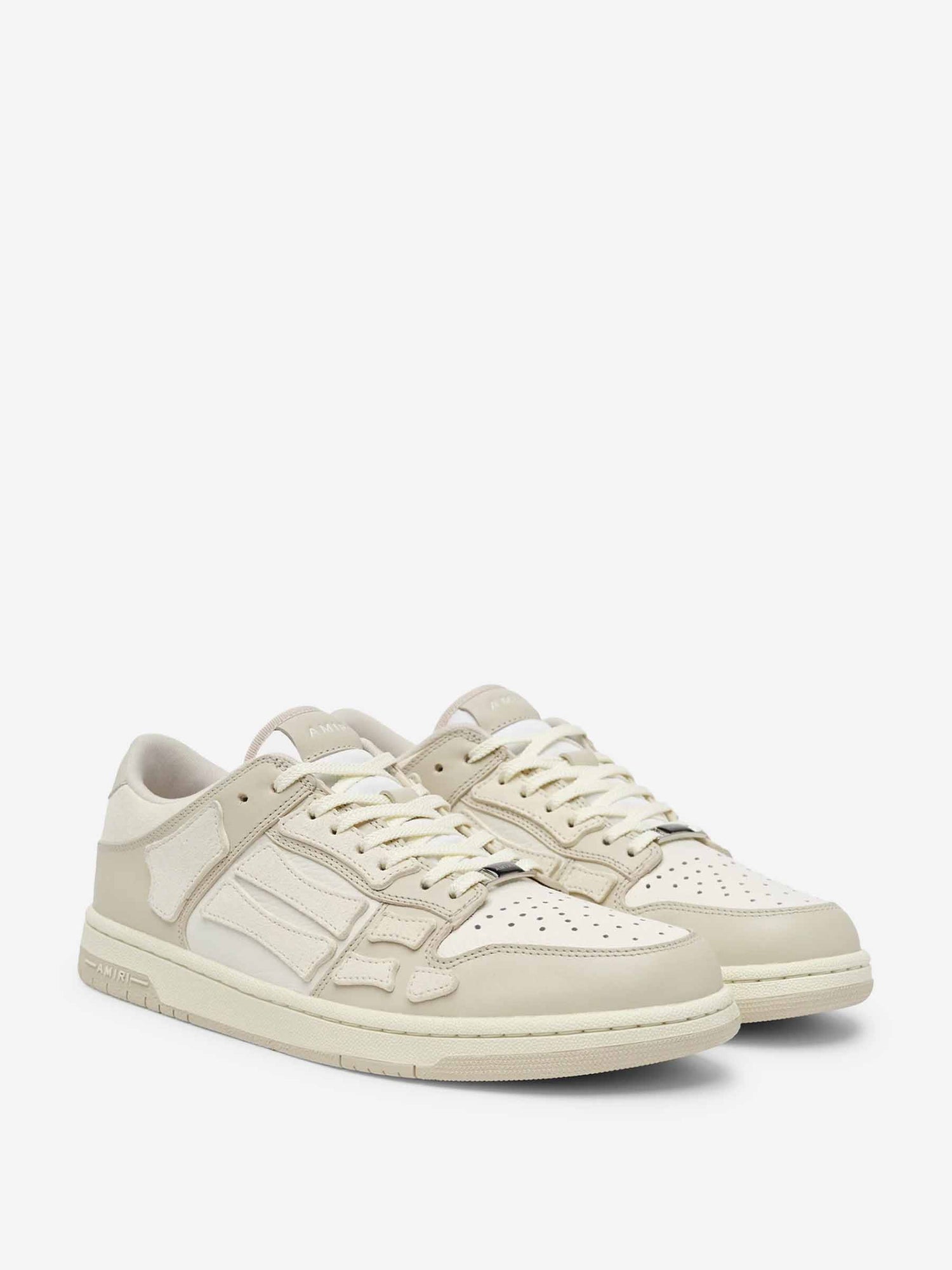 Outlet online Amiri Hombre Zapatillas Sket-Top Low color Crema sku 616-003424 01 - Foto 2