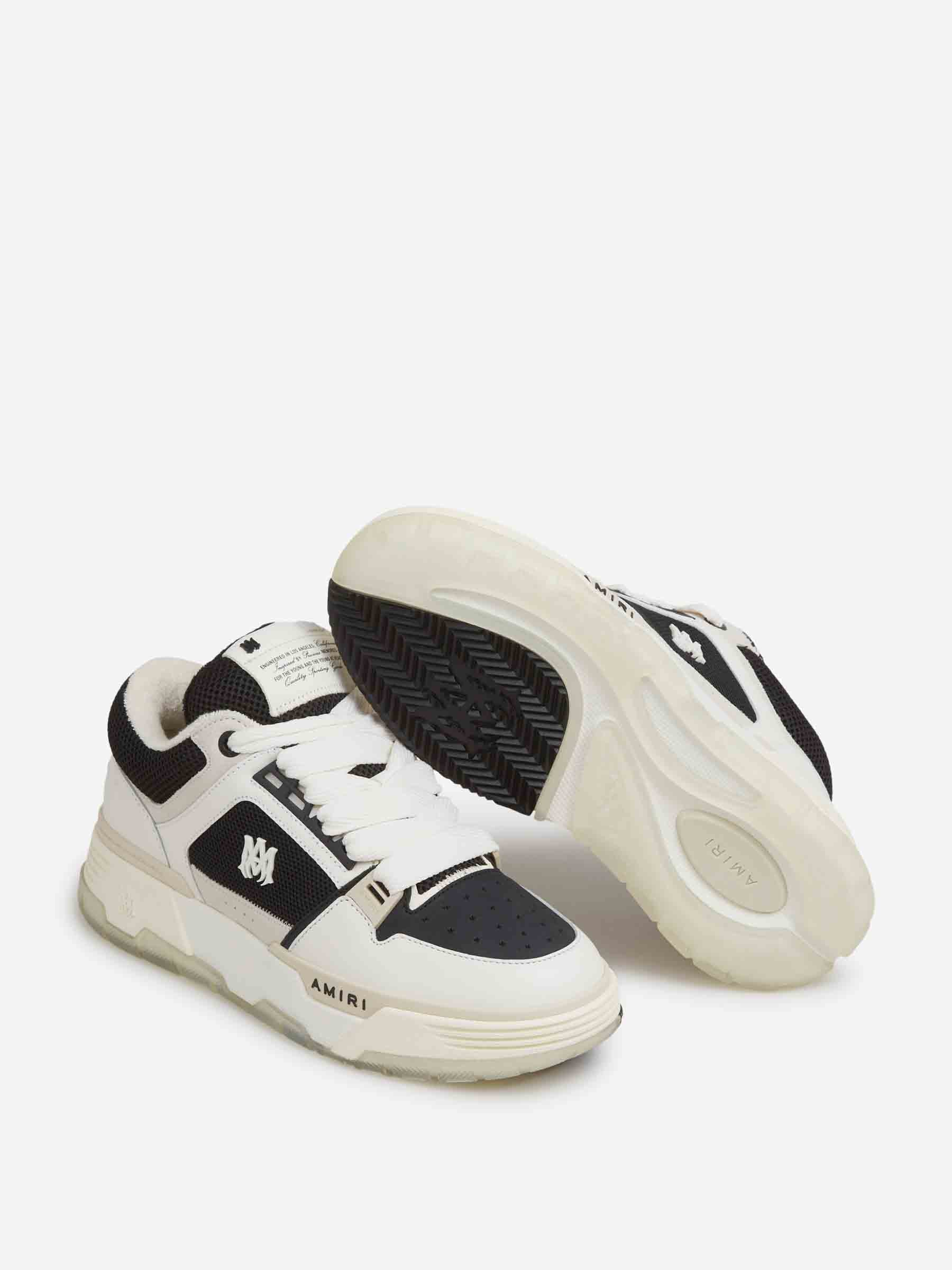 Amiri Hombre Barcelona Sneakers MA-1 color Blanco Y Negro sku 616-003428 01 - Foto 4